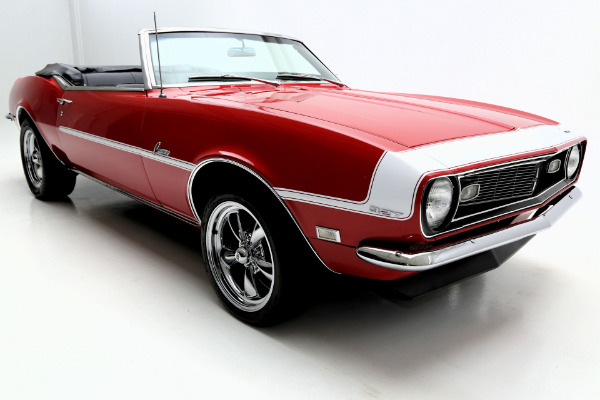 For Sale Used 1968 Chevrolet Camaro Convertible Numbers Matching, Red, | American Dream Machines Des Moines IA 50309