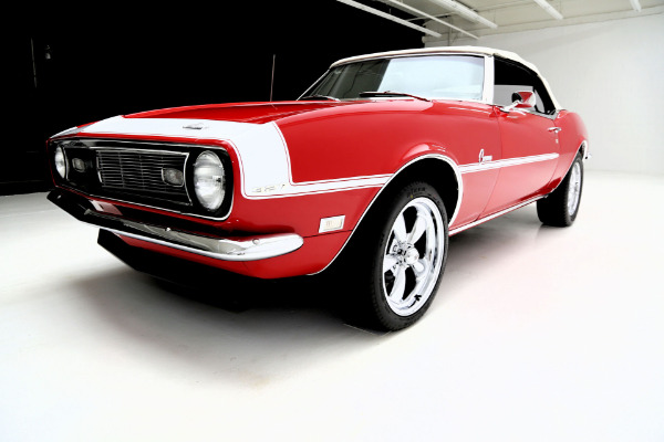 For Sale Used 1968 Chevrolet Camaro Convertible Numbers Matching, Red, | American Dream Machines Des Moines IA 50309