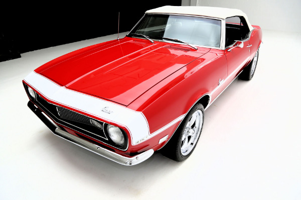 For Sale Used 1968 Chevrolet Camaro Convertible Numbers Matching, Red, | American Dream Machines Des Moines IA 50309