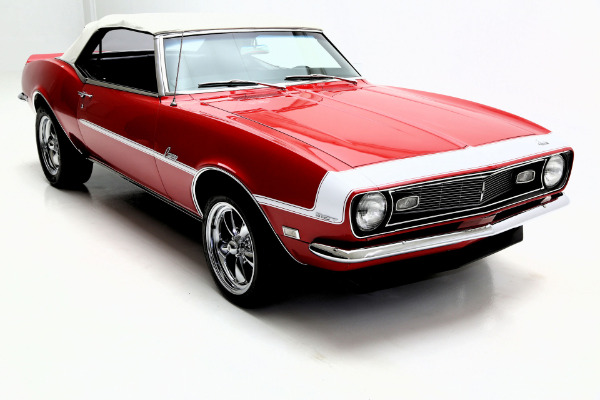 For Sale Used 1968 Chevrolet Camaro Convertible Numbers Matching, Red, | American Dream Machines Des Moines IA 50309