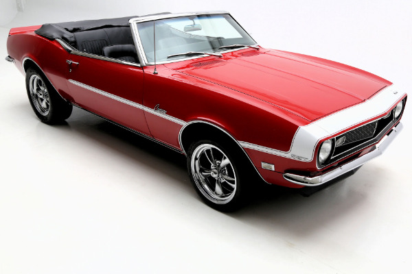 For Sale Used 1968 Chevrolet Camaro Convertible Numbers Matching, Red, | American Dream Machines Des Moines IA 50309