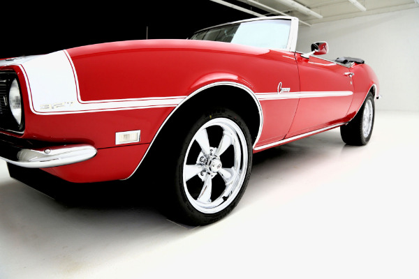 For Sale Used 1968 Chevrolet Camaro Convertible Numbers Matching, Red, | American Dream Machines Des Moines IA 50309