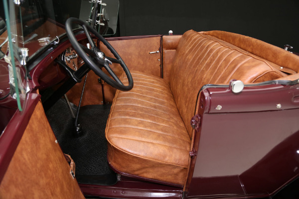 For Sale Used 1930 Ford Model A Roadster Two Tone, Burgundy & Black | American Dream Machines Des Moines IA 50309