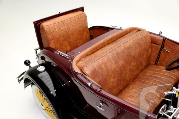 For Sale Used 1930 Ford Model A Roadster Two Tone, Burgundy & Black | American Dream Machines Des Moines IA 50309