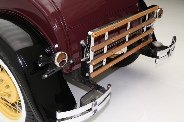 For Sale Used 1930 Ford Model A Roadster Two Tone, Burgundy & Black | American Dream Machines Des Moines IA 50309