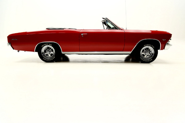 For Sale Used 1966 Chevrolet Chevelle convertible Red, 4 speed, | American Dream Machines Des Moines IA 50309