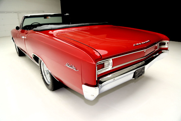 For Sale Used 1966 Chevrolet Chevelle convertible Red, 4 speed, | American Dream Machines Des Moines IA 50309