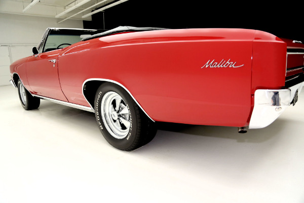 For Sale Used 1966 Chevrolet Chevelle convertible Red, 4 speed, | American Dream Machines Des Moines IA 50309