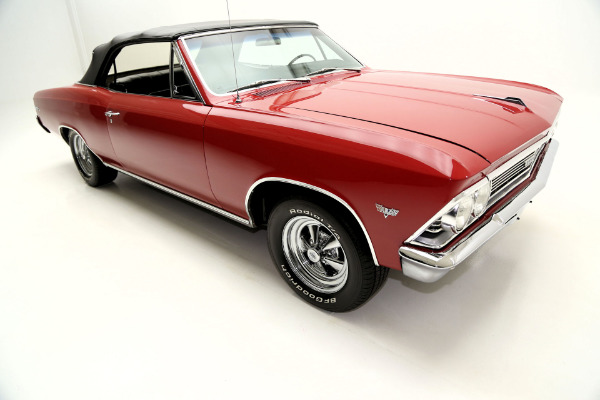 For Sale Used 1966 Chevrolet Chevelle convertible Red, 4 speed, | American Dream Machines Des Moines IA 50309