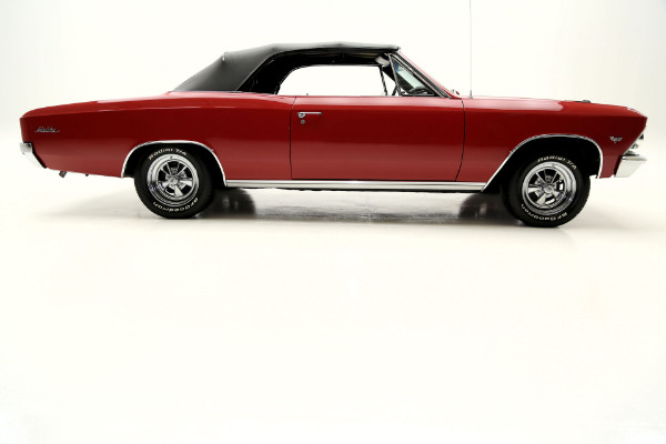 For Sale Used 1966 Chevrolet Chevelle convertible Red, 4 speed, | American Dream Machines Des Moines IA 50309