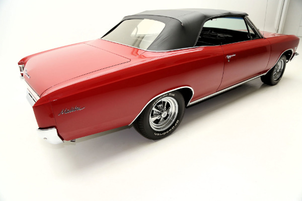 For Sale Used 1966 Chevrolet Chevelle convertible Red, 4 speed, | American Dream Machines Des Moines IA 50309