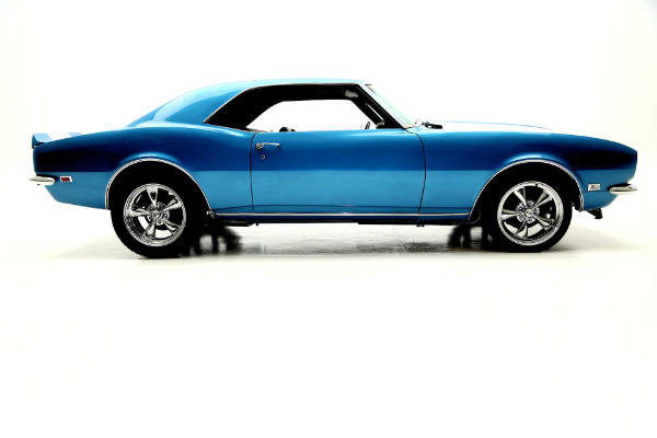 For Sale Used 1968 Chevrolet Camaro Viper Blue, 4-SPD, 468 Big Block | American Dream Machines Des Moines IA 50309