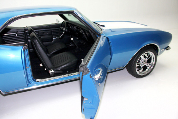 For Sale Used 1968 Chevrolet Camaro Viper Blue, 4-SPD, 468 Big Block | American Dream Machines Des Moines IA 50309