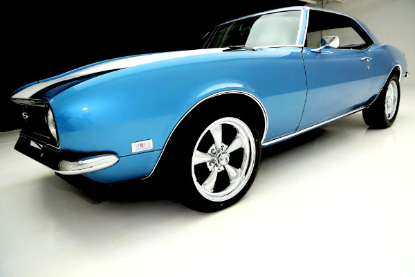 For Sale Used 1968 Chevrolet Camaro Viper Blue, 4-SPD, 468 Big Block | American Dream Machines Des Moines IA 50309
