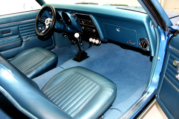 For Sale Used 1968 Chevrolet Camaro UU-Lemans blue,4 spd | American Dream Machines Des Moines IA 50309