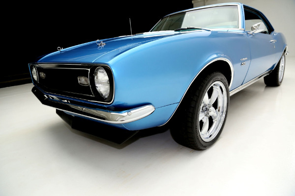 For Sale Used 1968 Chevrolet Camaro UU-Lemans blue,4 spd | American Dream Machines Des Moines IA 50309