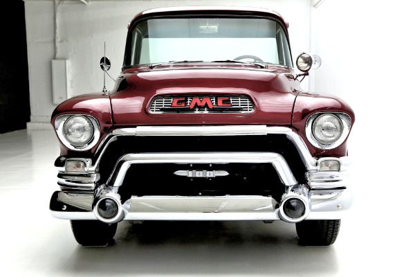 For Sale Used 1956 GMC 100 pickup Brandywine 383 Hot rod | American Dream Machines Des Moines IA 50309