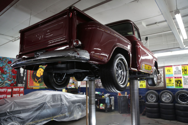 For Sale Used 1956 GMC 100 pickup Brandywine 383 Hot rod | American Dream Machines Des Moines IA 50309