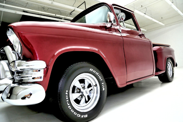 For Sale Used 1956 GMC 100 pickup Brandywine 383 Hot rod | American Dream Machines Des Moines IA 50309