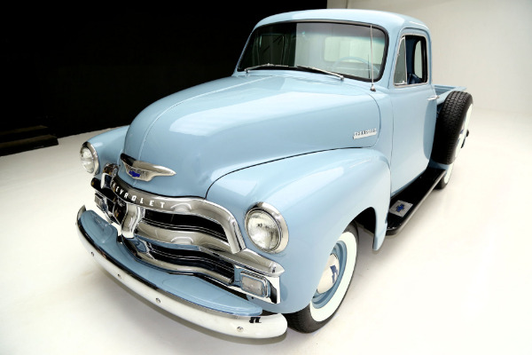 For Sale Used 1955 Chevrolet 3100 Pickup blue, 5 window | American Dream Machines Des Moines IA 50309