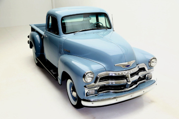 For Sale Used 1955 Chevrolet 3100 Pickup blue, 5 window | American Dream Machines Des Moines IA 50309