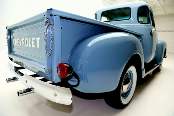 For Sale Used 1955 Chevrolet 3100 Pickup blue, 5 window | American Dream Machines Des Moines IA 50309