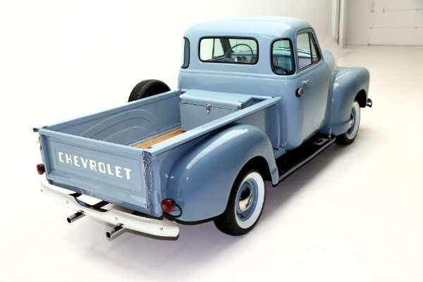 For Sale Used 1955 Chevrolet 3100 Pickup blue, 5 window | American Dream Machines Des Moines IA 50309