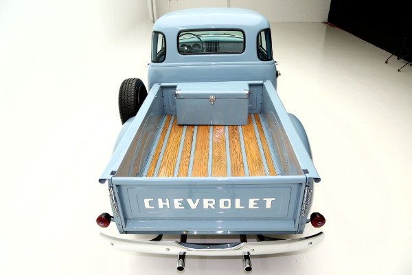 For Sale Used 1955 Chevrolet 3100 Pickup blue, 5 window | American Dream Machines Des Moines IA 50309