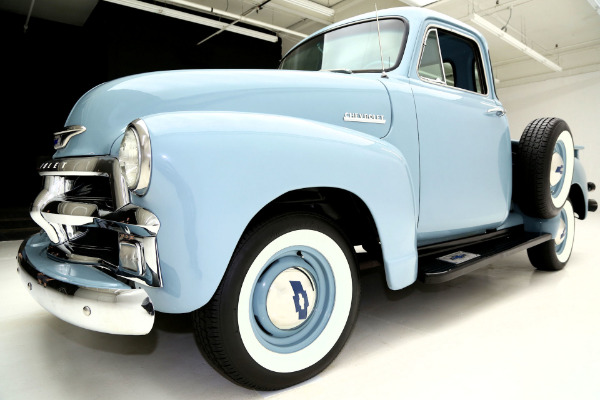 For Sale Used 1955 Chevrolet 3100 Pickup blue, 5 window | American Dream Machines Des Moines IA 50309