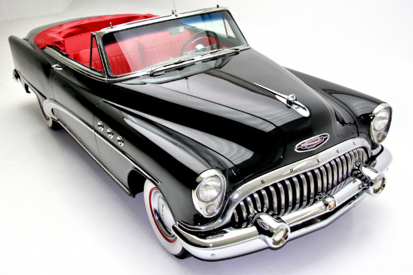 1953 Buick Special Convertible Rare Black & Red