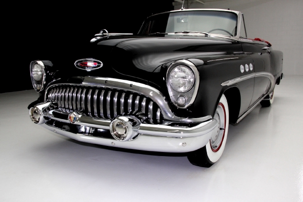 For Sale Used 1953 Buick Special Convertible Rare Black & Red | American Dream Machines Des Moines IA 50309