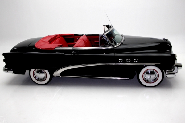 For Sale Used 1953 Buick Special Convertible Rare Black & Red | American Dream Machines Des Moines IA 50309