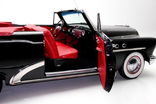 For Sale Used 1953 Buick Special Convertible Rare Black & Red | American Dream Machines Des Moines IA 50309