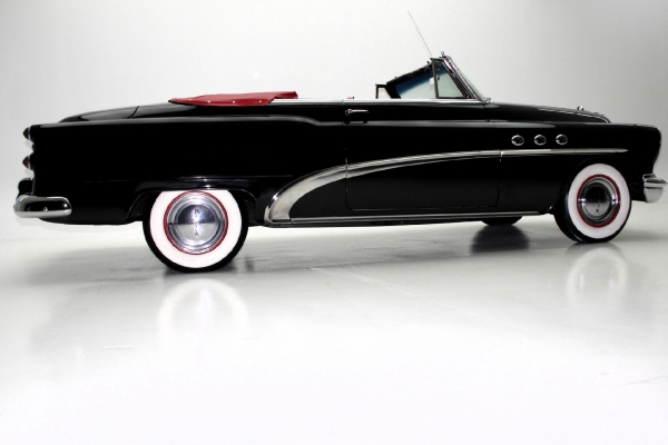 For Sale Used 1953 Buick Special Convertible Rare Black & Red | American Dream Machines Des Moines IA 50309