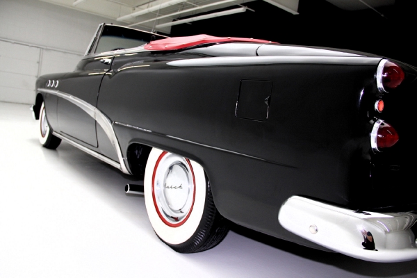 For Sale Used 1953 Buick Special Convertible Rare Black & Red | American Dream Machines Des Moines IA 50309