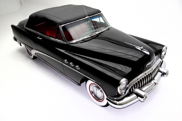 For Sale Used 1953 Buick Special Convertible Rare Black & Red | American Dream Machines Des Moines IA 50309