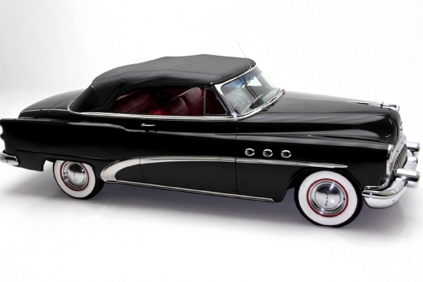 For Sale Used 1953 Buick Special Convertible Rare Black & Red | American Dream Machines Des Moines IA 50309