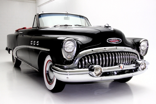 For Sale Used 1953 Buick Special Convertible Rare Black & Red | American Dream Machines Des Moines IA 50309