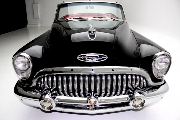 For Sale Used 1953 Buick Special Convertible Rare Black & Red | American Dream Machines Des Moines IA 50309