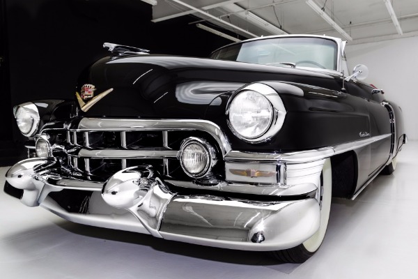 For Sale Used 1952 Cadillac Series 62 Convertible Red Leather | American Dream Machines Des Moines IA 50309