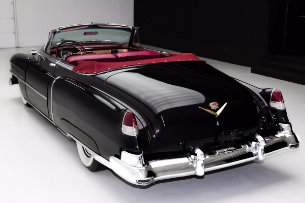 For Sale Used 1952 Cadillac Series 62 Convertible Red Leather | American Dream Machines Des Moines IA 50309