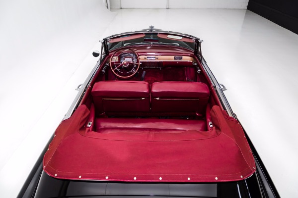 For Sale Used 1952 Cadillac Series 62 Convertible Red Leather | American Dream Machines Des Moines IA 50309