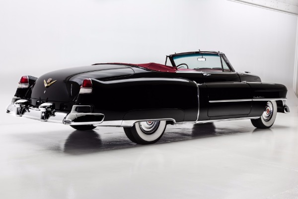 For Sale Used 1952 Cadillac Series 62 Convertible Red Leather | American Dream Machines Des Moines IA 50309