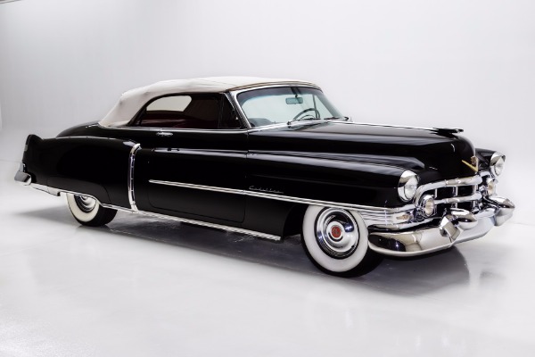 For Sale Used 1952 Cadillac Series 62 Convertible Red Leather | American Dream Machines Des Moines IA 50309