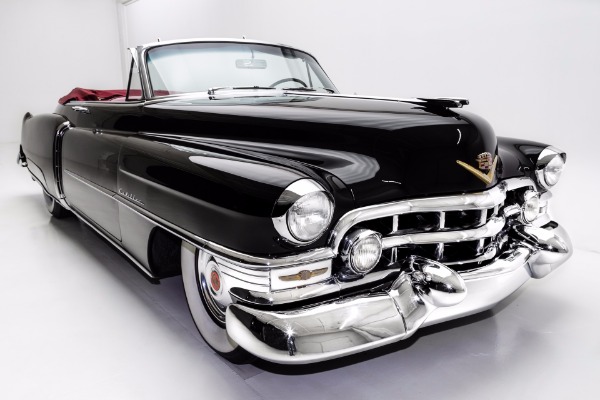 For Sale Used 1952 Cadillac Series 62 Convertible Red Leather | American Dream Machines Des Moines IA 50309