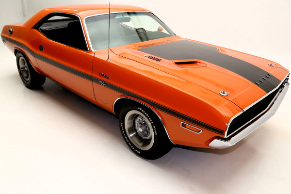 For Sale Used 1970 Dodge Challenger R/T 340 Six Pack, Pistol Grip | American Dream Machines Des Moines IA 50309