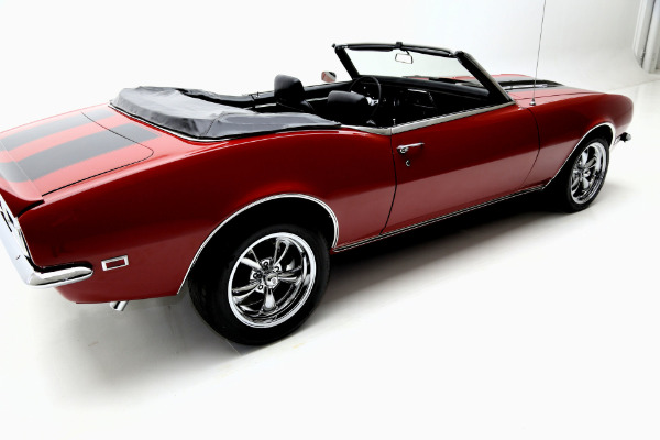 For Sale Used 1968 Chevrolet Camaro Convertible Torch Red | American Dream Machines Des Moines IA 50309