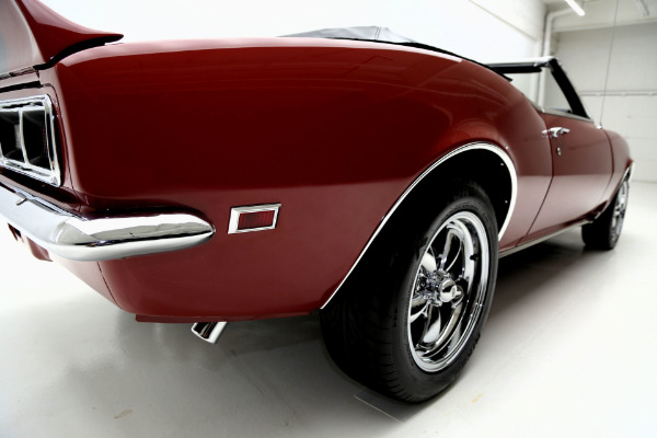 For Sale Used 1968 Chevrolet Camaro Convertible Torch Red | American Dream Machines Des Moines IA 50309