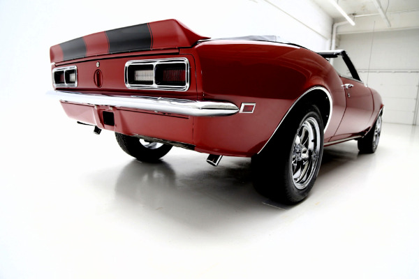 For Sale Used 1968 Chevrolet Camaro Convertible Torch Red | American Dream Machines Des Moines IA 50309