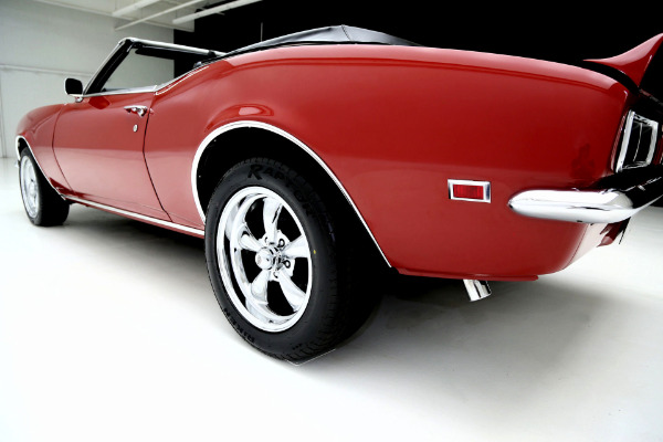 For Sale Used 1968 Chevrolet Camaro Convertible Torch Red | American Dream Machines Des Moines IA 50309